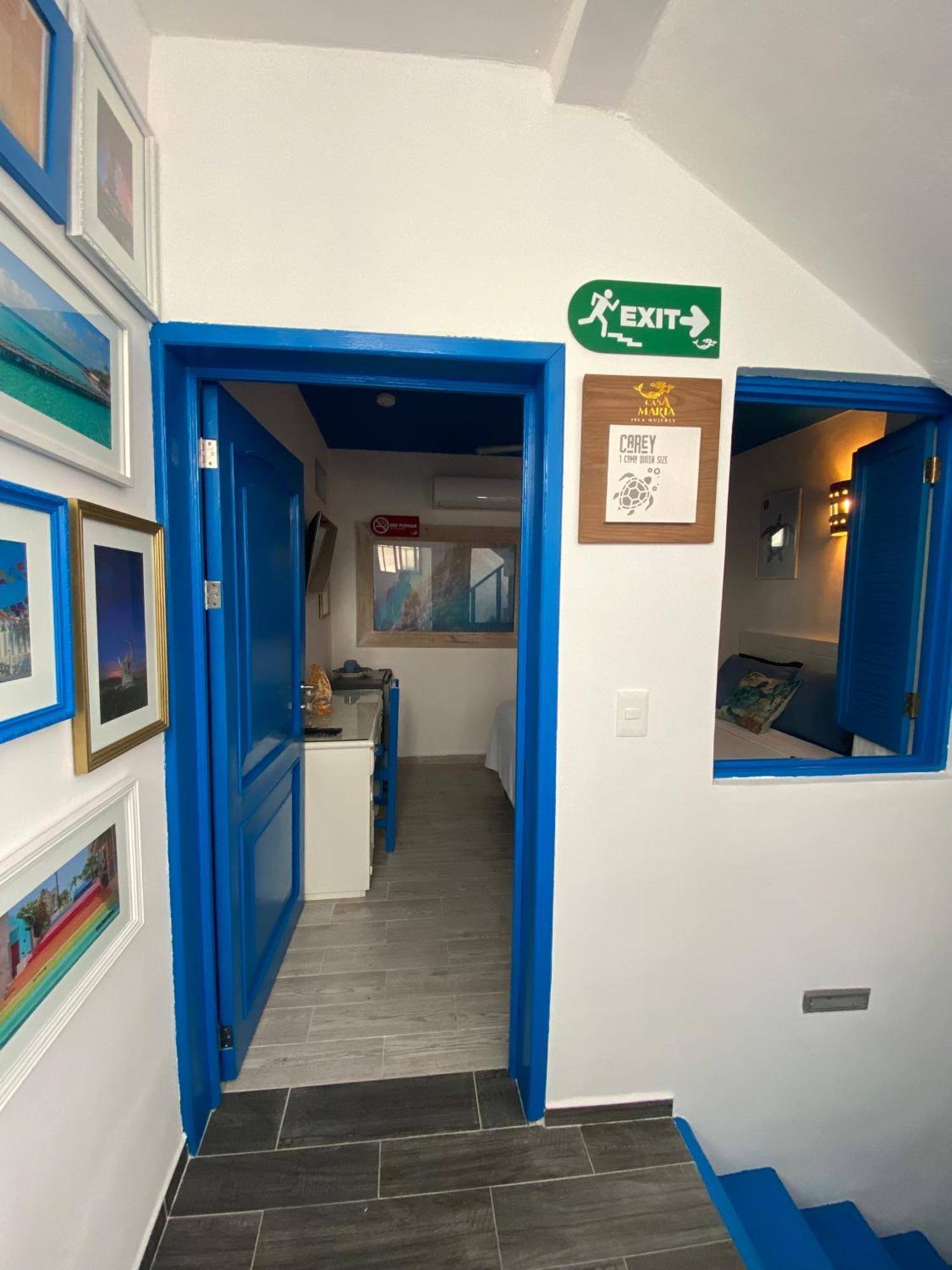 イスラ・ムヘーレス Casa Mariaアパートホテル エクステリア 写真